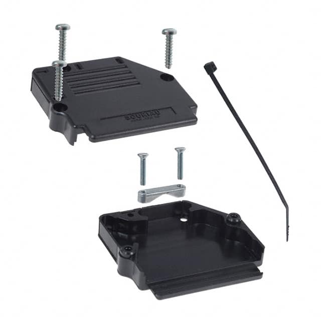 863093C50ALF Amphenol ICC (FCI)  Capots de connecteurs D-Sub en forme de D